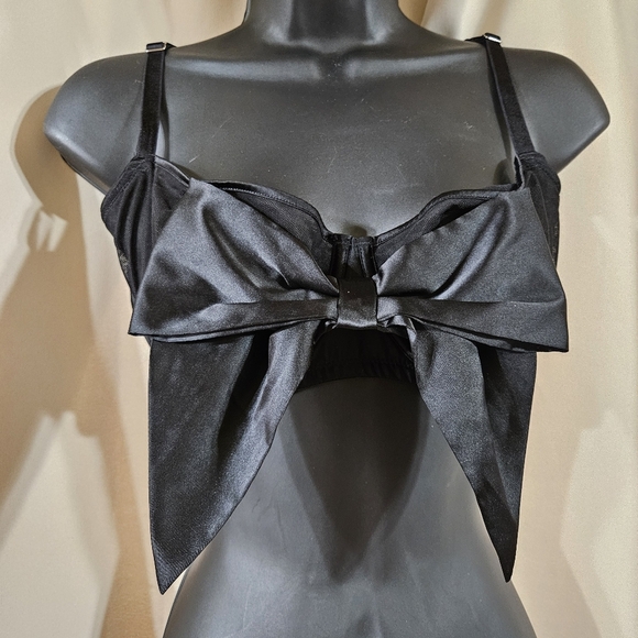 Victoria's Secret dream‎ angels push up without padding bow black 36D - Picture 1 of 3